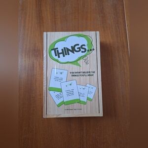 Game of THINGS Card Game Family Trivia Ages 14+ Gift Holiday NEW